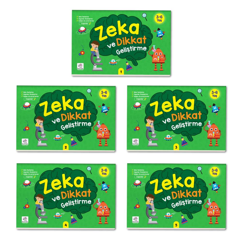 3-6 Yaş Zeka ve Dikkat Geliştirme Seti