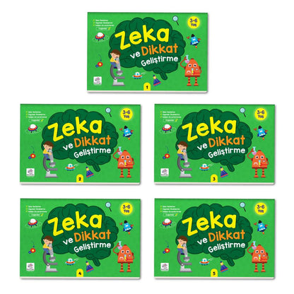 3-6 Yaş Zeka ve Dikkat Geliştirme Seti