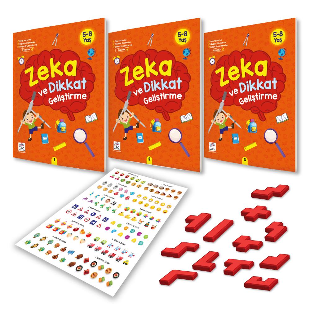 5-8 Yaş Zeka ve Dikkat Geliştirme Seti