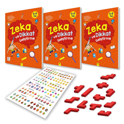 5-8 Yaş Zeka ve Dikkat Geliştirme Seti