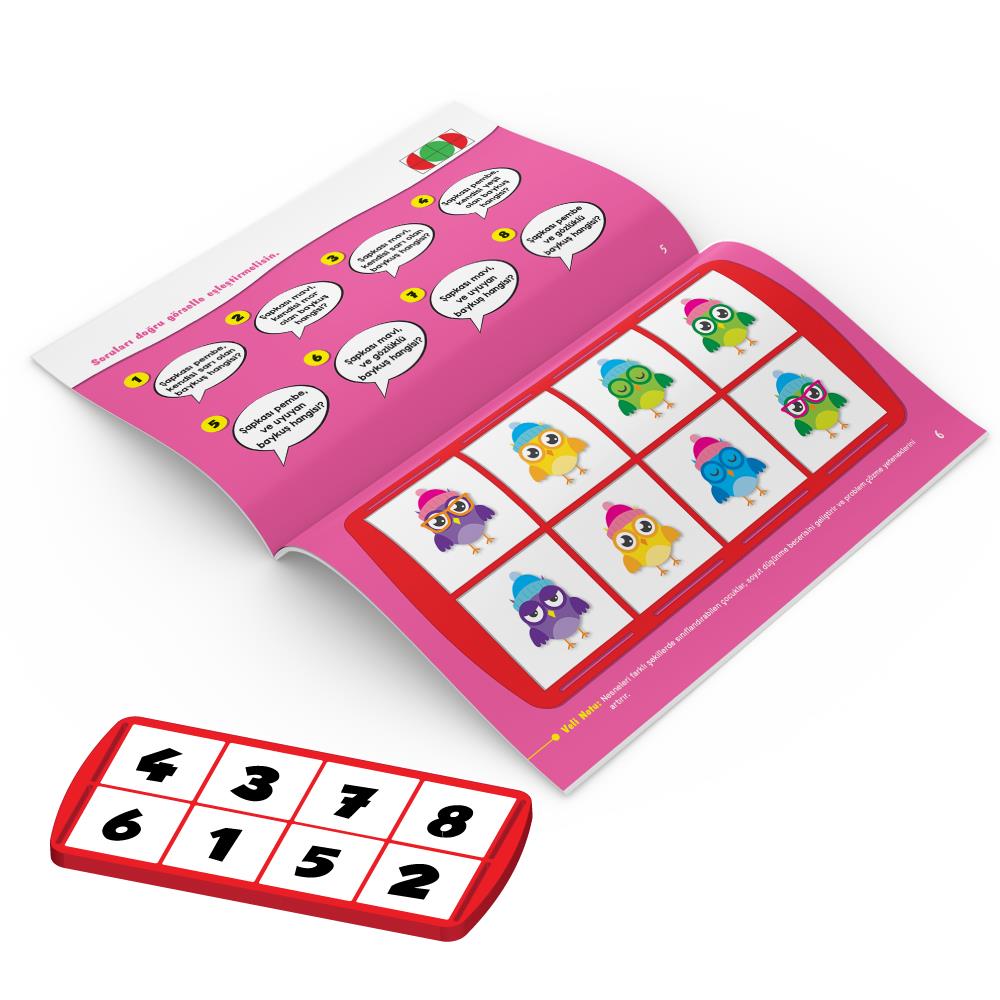 3-6 Yaş Zeka ve Dikkat Geliştirme Seti