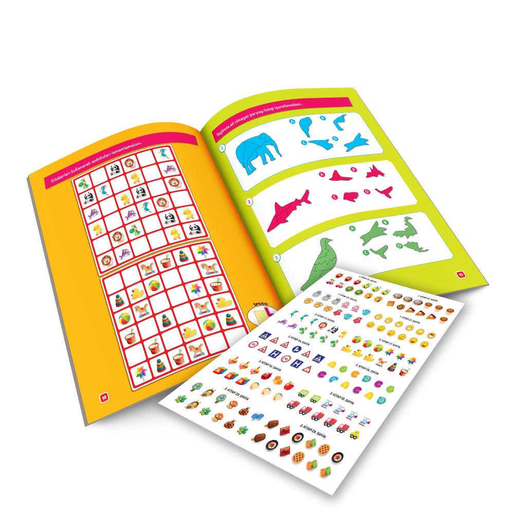 5-8 Yaş Zeka ve Dikkat Geliştirme Seti